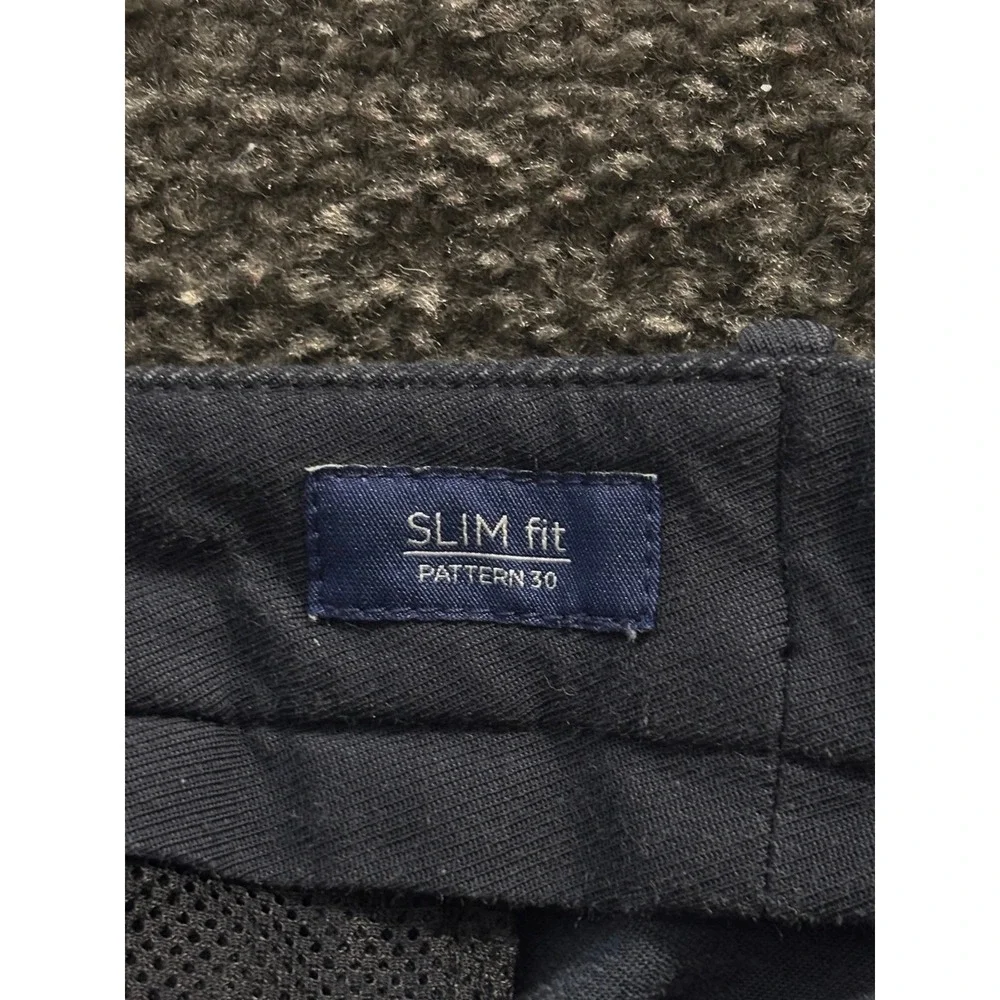 Incotex Slim Fit Pattern 30 Urban Traveller Pants Navy Blue Size‎ 54